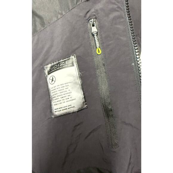 Noize Men's XXL Casper Midweight Hooded Puffer Jacket Black Winter Ski Jacket - Picture 3 of 16